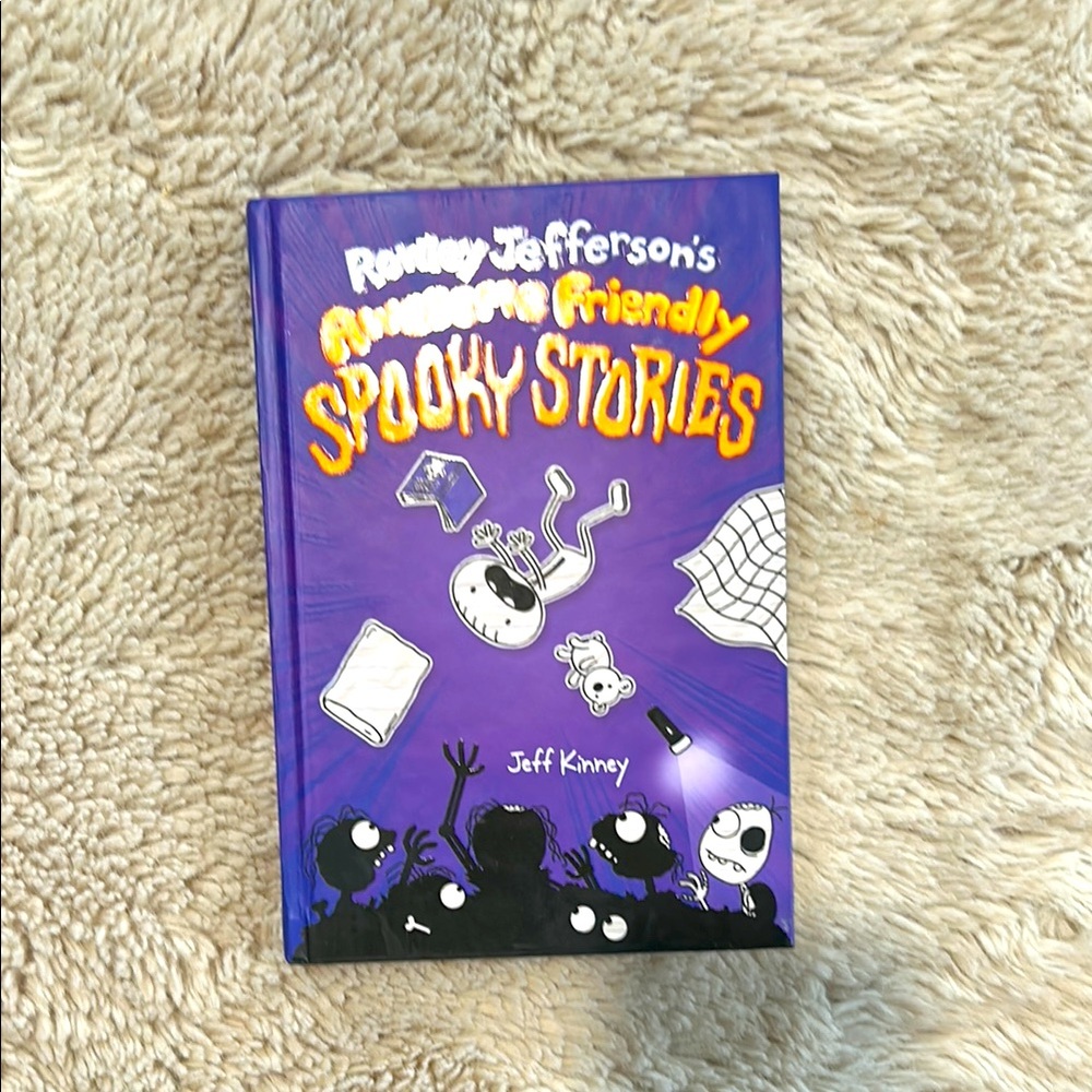 Purple Spooky Stories Book by Jeff Kinney